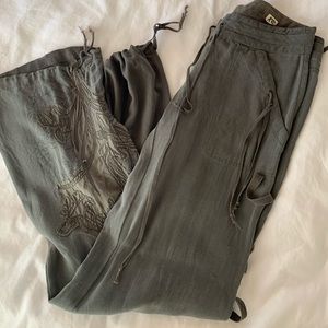 Da-Nang 100% Silk Cargo / Jogger Pant